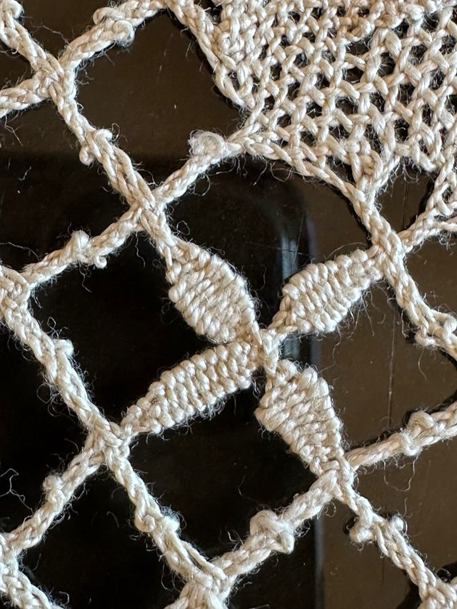 Centrotavola tombolo fatto a mano