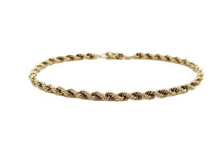 Pulsera de Oro Cordón 18 Kt. 9.3 gr. segunda mano