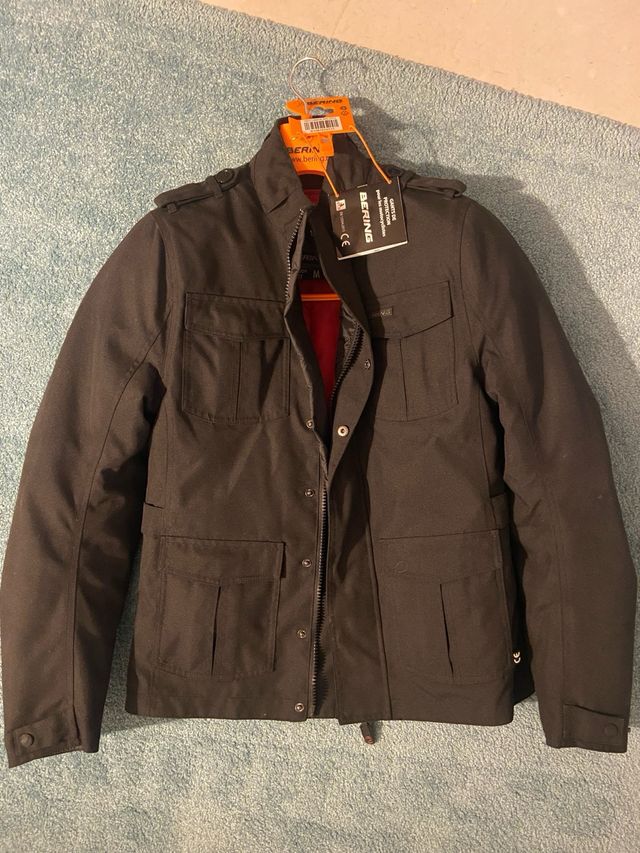 Chaqueta Moto (NUEVA) Bering Norris Negra TallaM