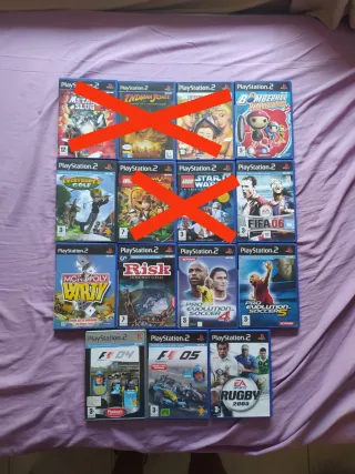 🇪🇦 10 Juegos de PlayStation 2 PAL ES