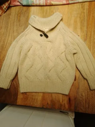 Jersey infantil tejido con cuello