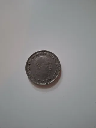 Moneda 25 Pesetas 1957