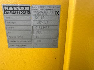 COMPRESOR KAESER SK19 CON SECADOR