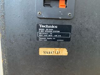 Altavoces Technics SB-3430