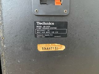 Altavoces Technics SB-3430