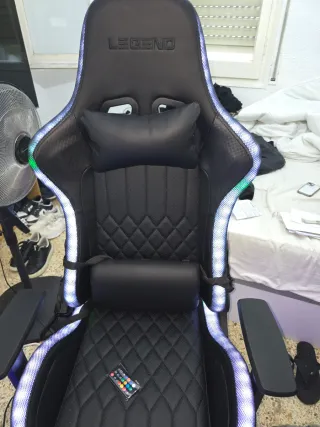 PC gamer de PC Componentes y silla gamer