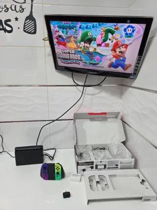 Nintendo Switch 128GB + Juegos 