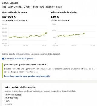 Piso en venta en Can Rull en Sabadell