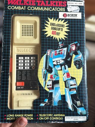 Walkie Talkies Boxer 4986 Combat Communicators