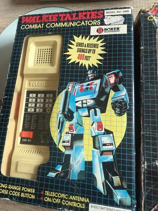 Walkie Talkies Boxer 4986 Combat Communicators