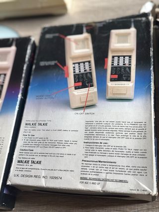 Walkie Talkies Boxer 4986 Combat Communicators