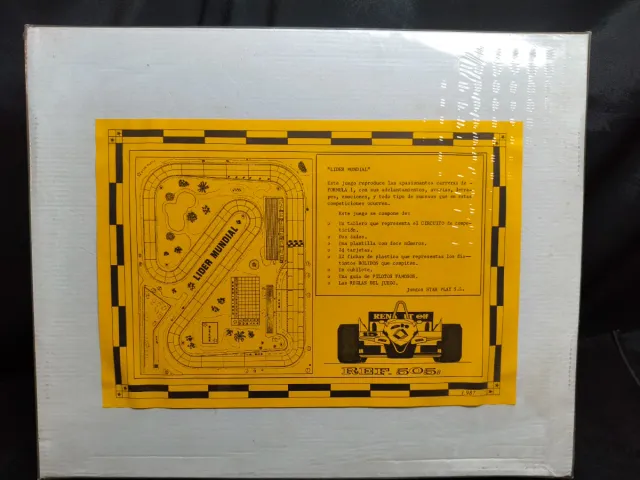 Jogo de Tabuleiro Líder Mundial de Fórmula 1