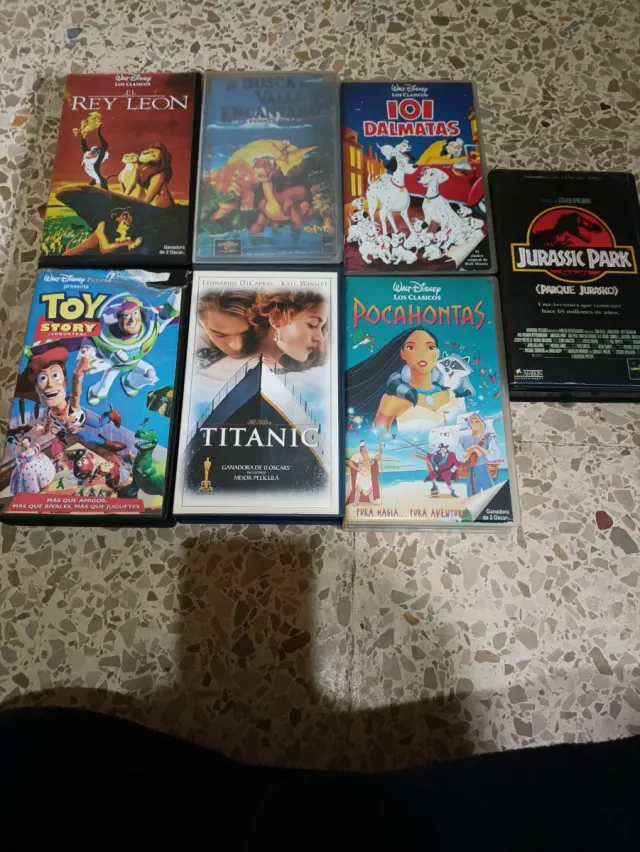 Lote 7 Películas VHS