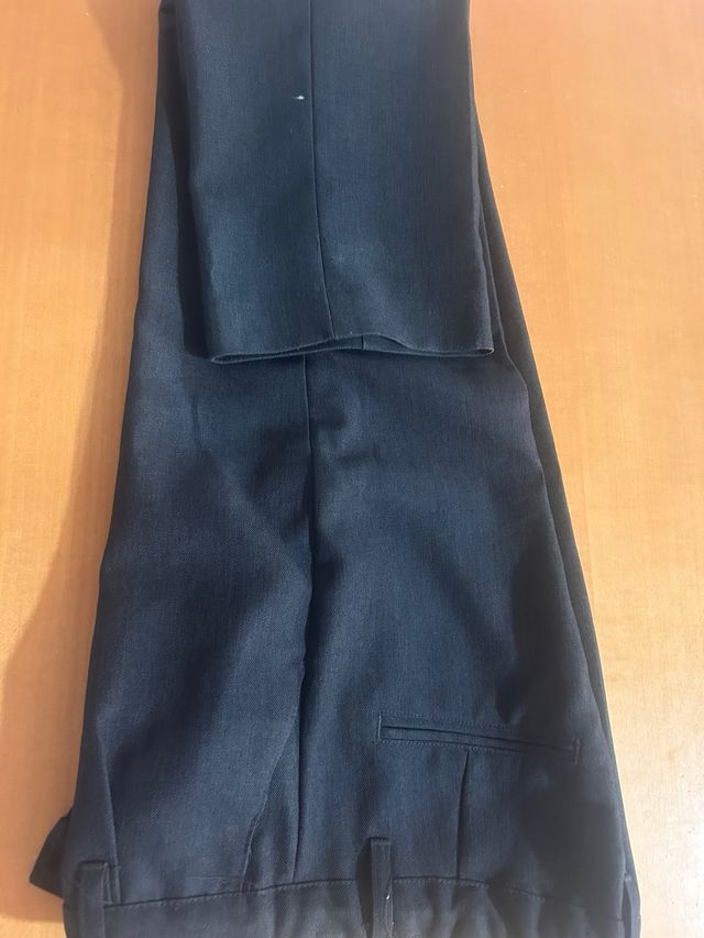 Pantalones de uniforme gris 8/10/12 largo/corto