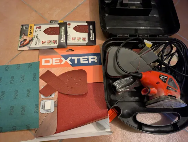 Levigatrice Black & Decker Mouse + Accessori