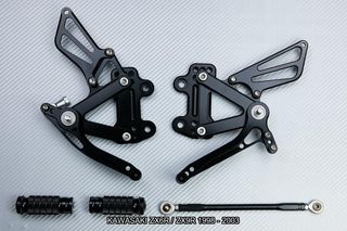 Estriberas retrasadas KAWASAKI ZX6R ZX9R 1998 2003