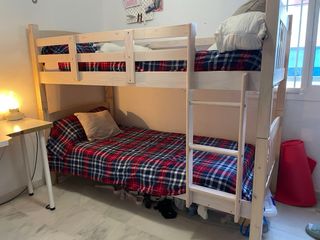 Letto a castello in pino 