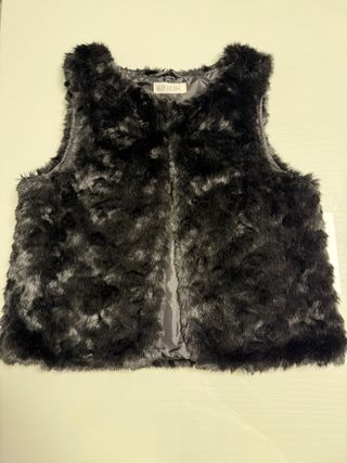Chaleco pelo H&M negro
