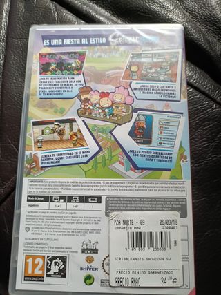 Scribblenauts Showdown Nintendo Switch precintado