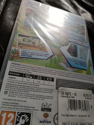 Scribblenauts Showdown Nintendo Switch precintado
