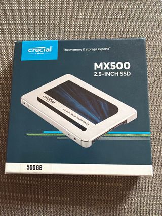SSD Crucial MX500 500GB Nuevo en Caja