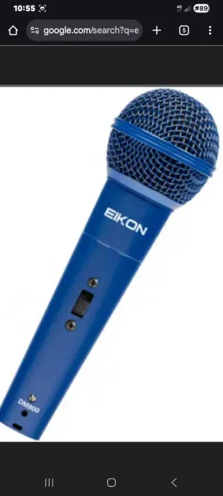 Impianto audio per karaoke