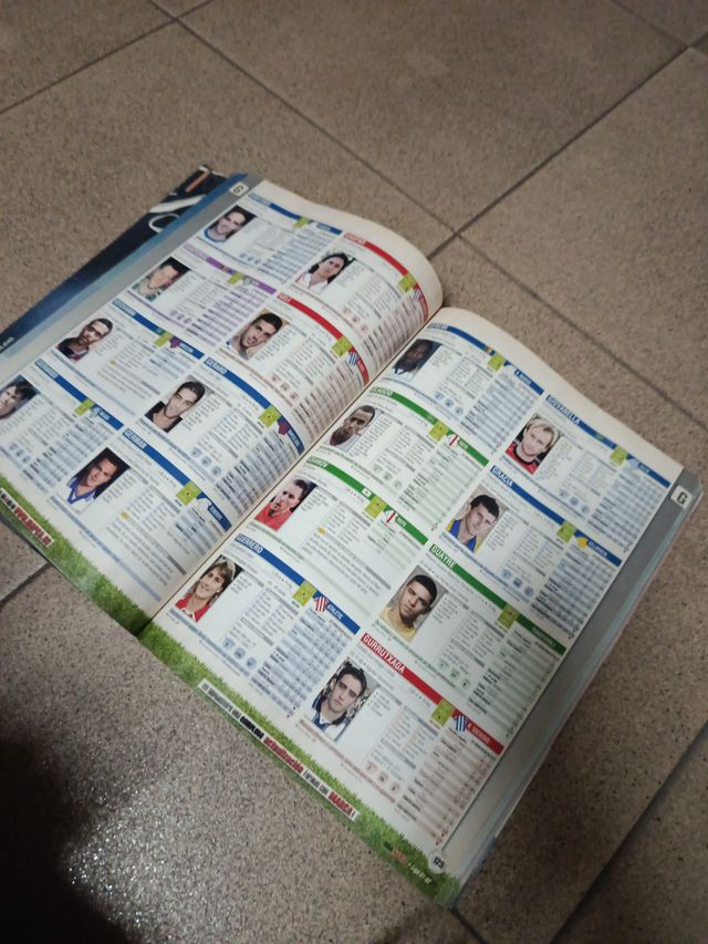 Colección guia de la liga 2001 y 2002