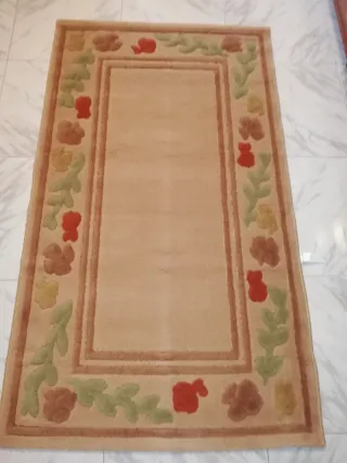 2 Tappeti di lana 1,57x90 cm.