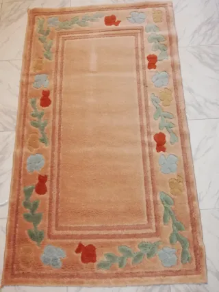 2 Tappeti di lana 1,57x90 cm.