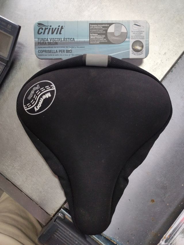 Funda sillín bici Crivit viscoelástica