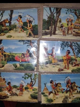 Lote Postales Antiguas niños de epoca