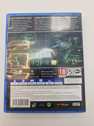Videojuego PS4 Call Of Cthulhu