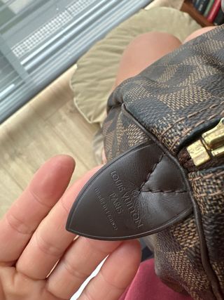 Bolso Speedy Vintage Louis Vuitton Marrón