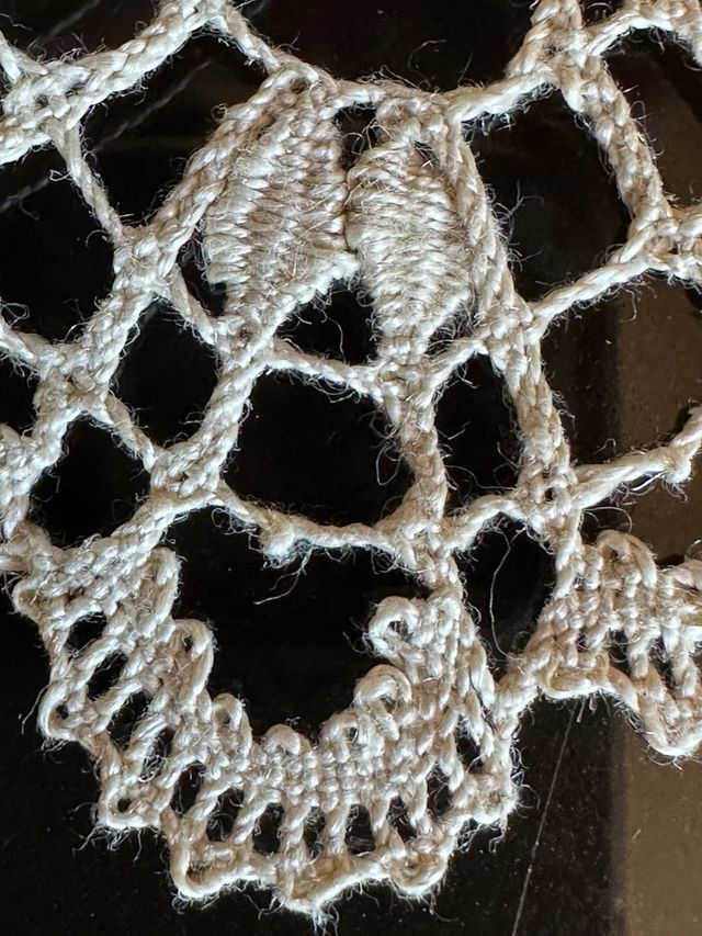 Centrotavola antico al tombolo