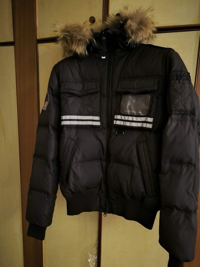 Piumino Museum nero taglia M