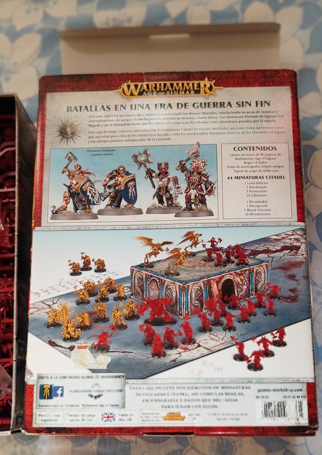 Warhammer Age of Sigmar thunder and Blood