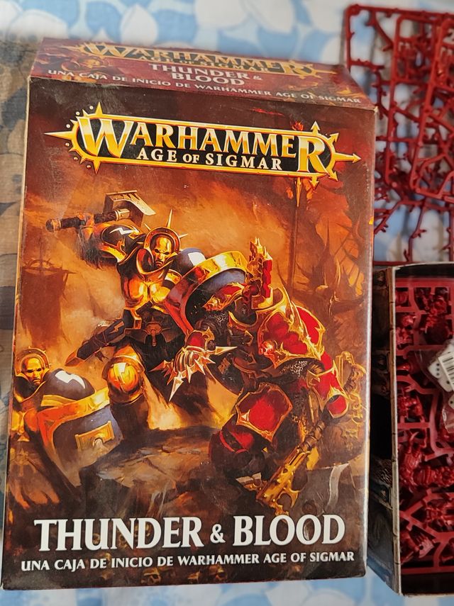 Warhammer Age of Sigmar thunder and Blood