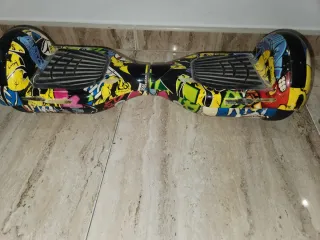 Hoverboard Patín Eléctrico Graffiti mas silla cars