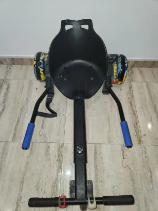 Hoverboard Patín Eléctrico Graffiti mas silla cars