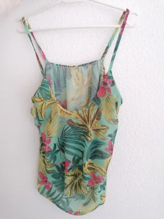 Blusa Verano Estampado Tropical