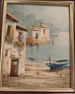Lote 2 Óleos Firmados por el  pintor