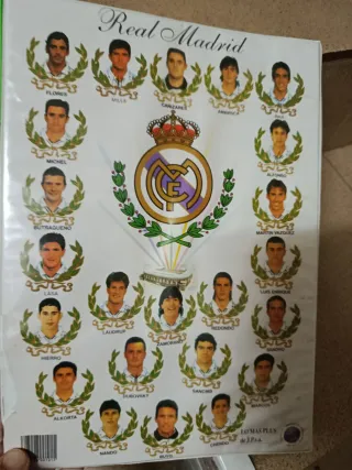 Archivador Coleccionista Real Madrid