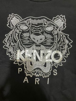 Sudadera Kenzo Paris original - Tigre bordado