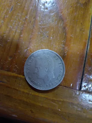 Moneda 25 Ptas Carlos I 1975