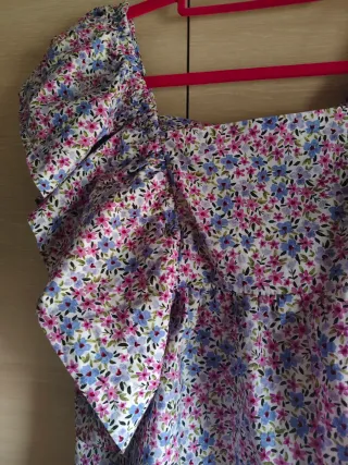 Blusa Mango flores