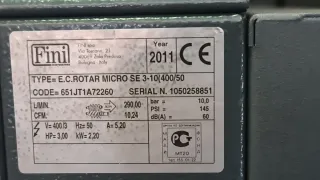 Compresor Tornillo Fini Micro3SE