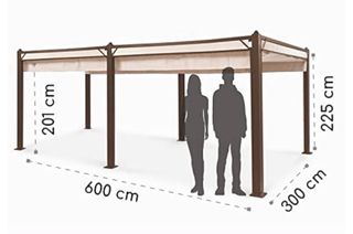 se vende Pérgola 6x3x2,25