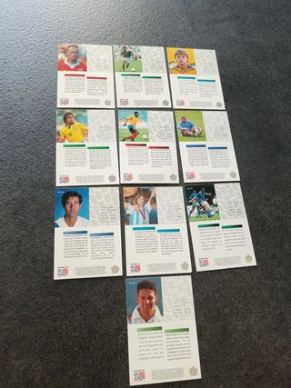 Lotto 10 Upper Deck Hot Shots USA 94 Calciatori