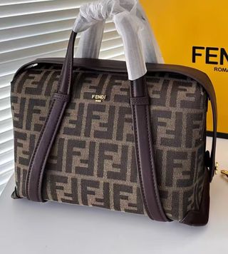 Bolso Fendi Marrón y Dorado