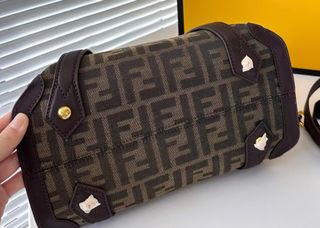 Bolso Fendi Marrón y Dorado